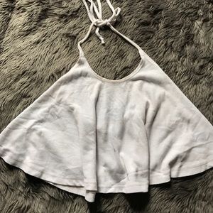 White Crop Top